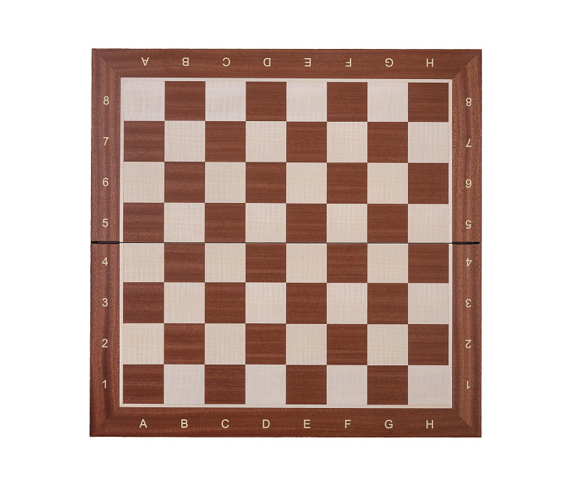Šachová deska velikost 5 MAHAGON - skládací