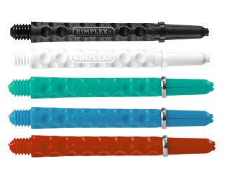 Harrows Násadky Harrows Dimplex short - aqua dlouhé fire red