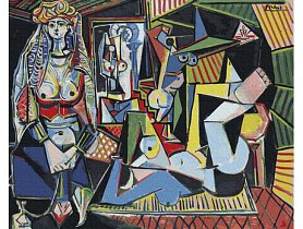 Malování podle čísel - Alžírské ženy - Picasso - 40x50 cm