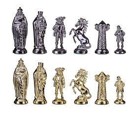 Imitace kovu -  figurky Středověk