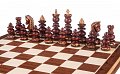 Luxusní dřevěné šachy Bizant