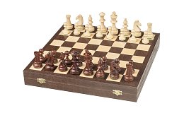 Dřevěný šachový set BamBoo - wenge