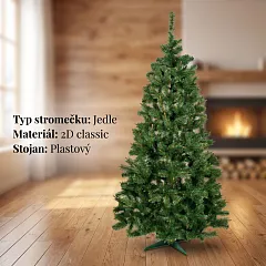 Umělý vánoční stromeček Jedle Santa