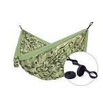 Hojdacia sieť pre jedného Camping + Slap strap (camo SET) - hlavní fotka