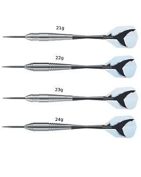 Harrows Šipky Harrows Silver Shark steel - R