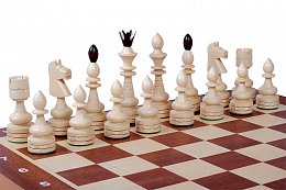 Dřevěné šachy Indijské intarzie