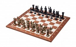 Dřevěné šachy Sparťané