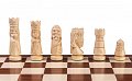 Dřevěné luxusní šachy Castle velké - figurky