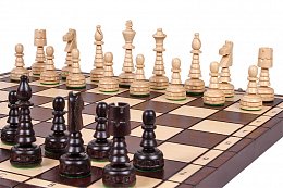 Dřevěné šachy Spiral