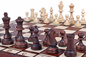 Dřevěné šachy Atomic