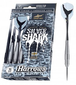 Šipky Harrows Silver Shark steel - R