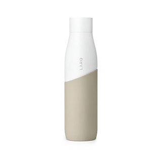 Antibakteriální láhev LARQ Movement, edice TERRA, 950 ml - LARQ White / Dune