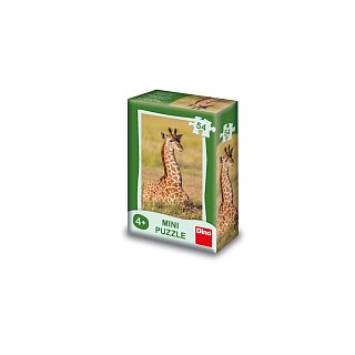 Puzzle - Zvířátka 54 dílků minipuzzle 