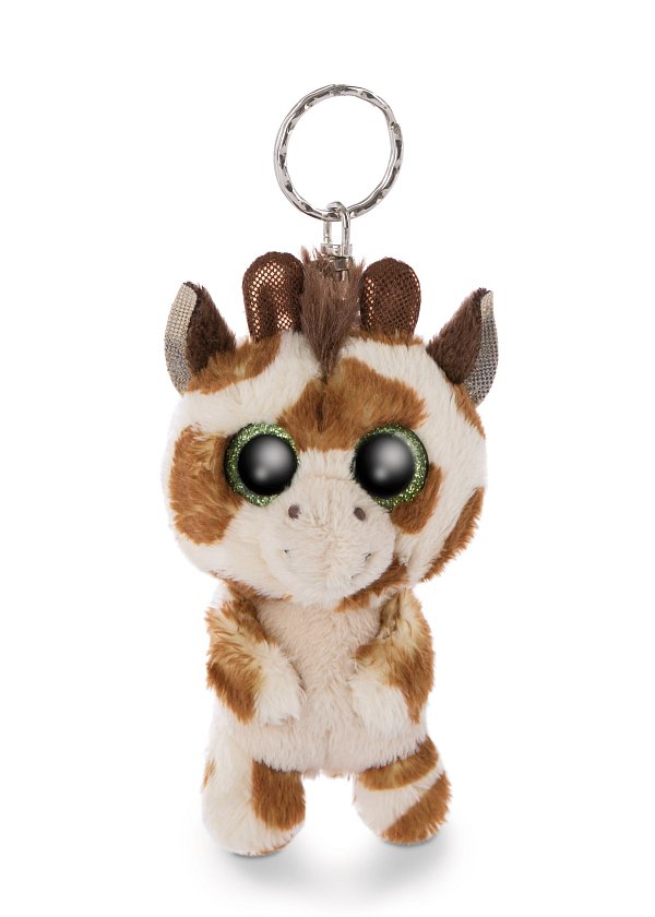  GLUBSCHIS Plyšová klíčenka Žirafa Halla, 9 cm