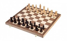 Dřevěné šachy Bucks - ořechové dřevo