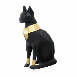 Papírový model 3D - kočka Bastet
