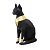 Papírový model 3D - kočka Bastet černá