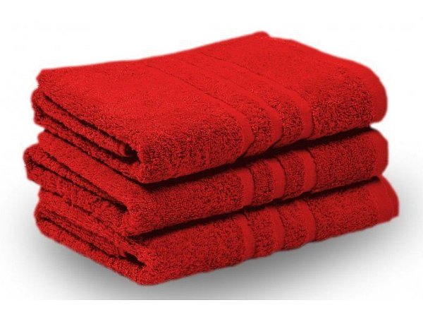  KLASIK PROUŽEK ručník a osuška červená