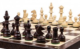 Turnajové šachy velikost 4 - WENGE