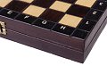 Dřevěné šachy školní - vrhcáby + dáma