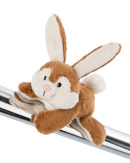 Plyšák s magnetem Zajíc Poline Bunny 12 cm