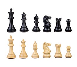 Dřevěné elektronické šachové figurky Ebony