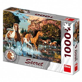 KONĚ 1000 secret collection Puzzle NOVÉ