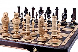 Dřevěné šachy ROYAL