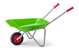Dětské kolečko CROSS - zelené