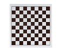 Rolovací vinylová šachovnice zadní strana - francouzská dáma - 100 polná