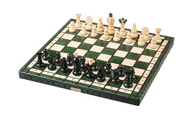 Dřevěné šachy Green