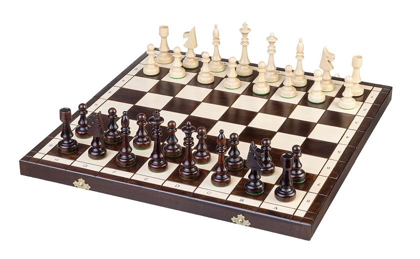 Dřevěné šachy klubovky