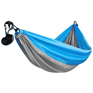 Spokey Air Rocker outdoorová houpací síť Šedo-modrá