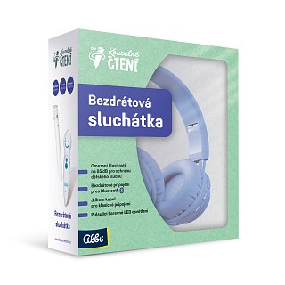KČ - Bezdrátová sluchátka (modrá) 