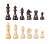 Dřevěné šachové figurky Lignum + 2 extra dámy