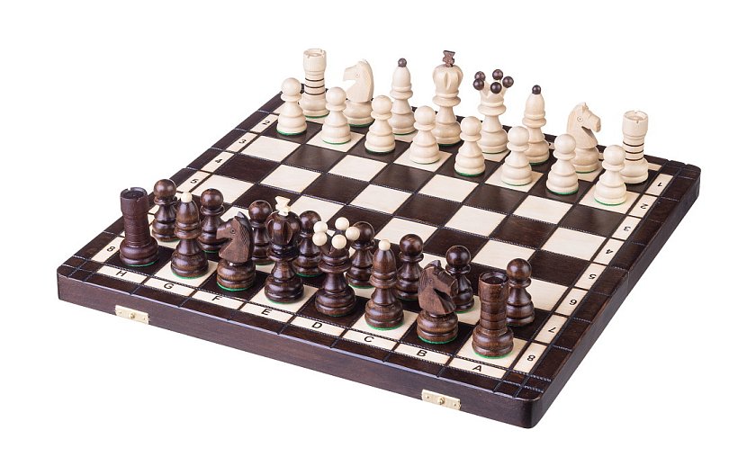 Dřevěné šachy Perla velká