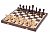 Dřevěné šachy ACE - hnědé 
