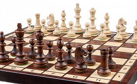 Dřevěné šachy Narrow