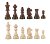 Dřevěné šachové figurky