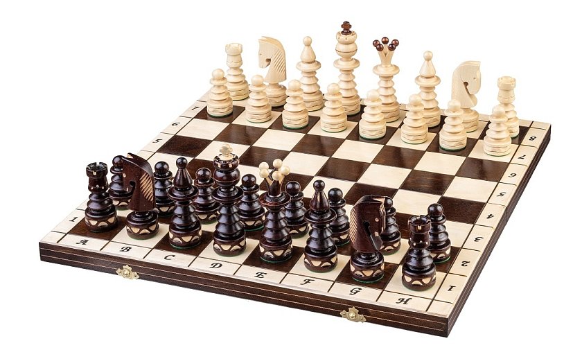 Dřevěné šachy Scout střední