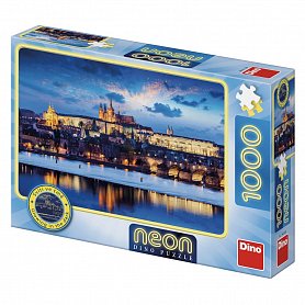 Svíticí puzzle Pražský hrad 1000 dílků
