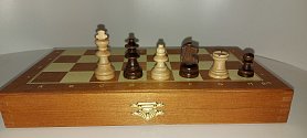 Dřevěné šachy Classic malé