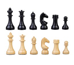 Dřevěné elektronické šachové figurky Fide official - extra těžké