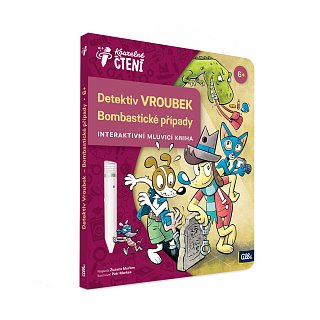 Kniha Detektiv Vroubek - Bombastické případy 
