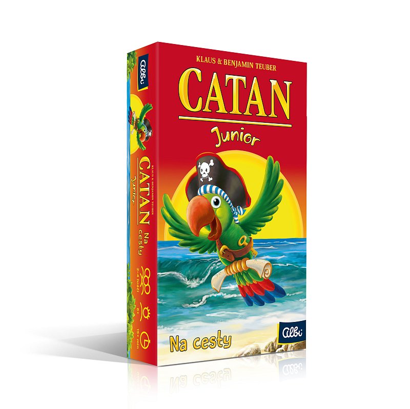 Catan Junior - Na cesty - přední strana krabice