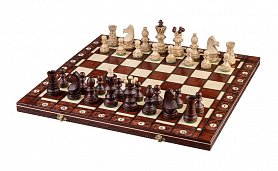 Dřevěné šachy Ambassador De lux