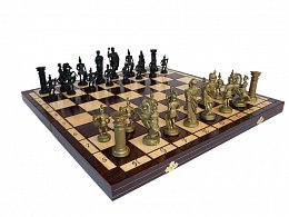 Drevené šachy Spartan