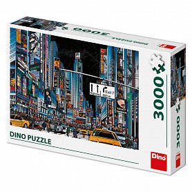 Noční New York 3000 dílků puzzle