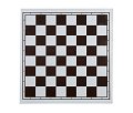 Rolovací vinylová šachovnice přední strana - šachy
