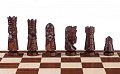 Dřevěné luxusní šachy Castle velké